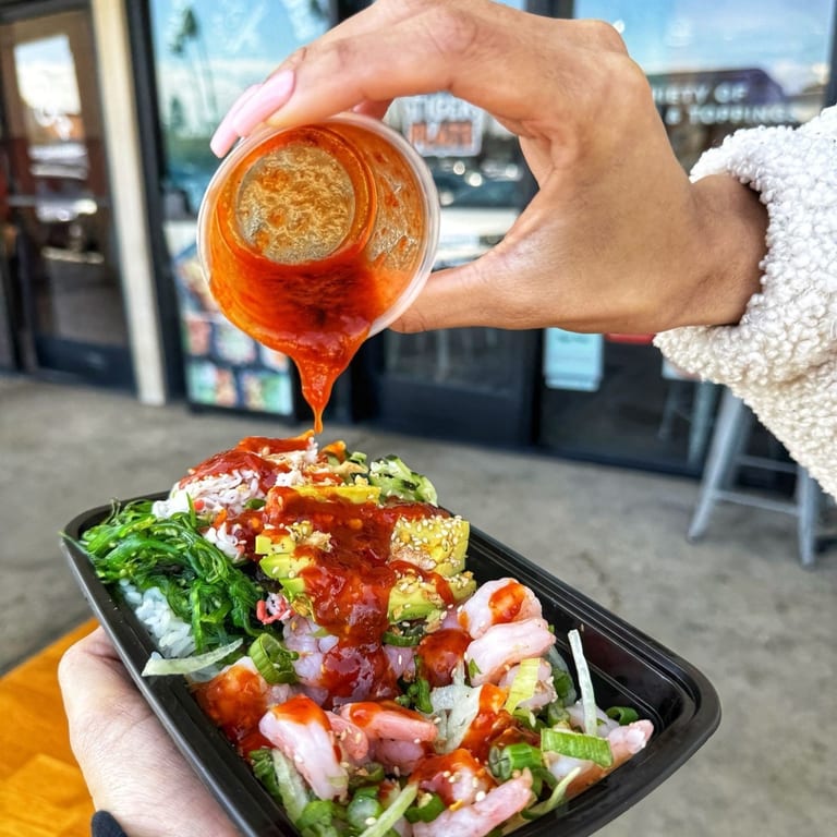 Why Guests Love Tiger Plate's Poke in Costa Mesa